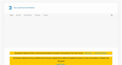Desktop Screenshot of declarationnetworks.com
